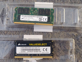 2 x 8Gb DDR4 SO-DIMM muistia, Komponentit, Tietokoneet ja lisälaitteet, Helsinki, Tori.fi 2 x 8Gb DDR4 SO-DIMM muistia, Komponentit, Tietokoneet ja lisälaitteet, Helsinki, Tori.fi