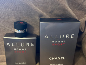 Chanel Allure Homme Sport Eau Extreme 100ML uusi, Kauneudenhoito ja kosmetiikka, Terveys ja hyvinvointi, Raisio, Tori.fi