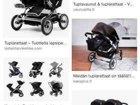 Tuplarattaat/sisarusrattaat, Rattaat ja vaunut, Lastentarvikkeet ja lelut, Seinäjoki, Tori.fi Tuplarattaat/sisarusrattaat, Rattaat ja vaunut, Lastentarvikkeet ja lelut, Seinäjoki, Tori.fi