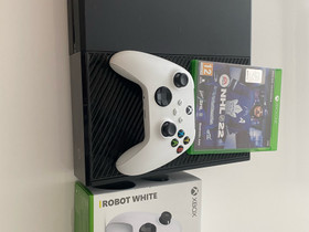 Xbox One + ohjain + Nhl 22, Pelikonsolit ja pelaaminen, Viihde-elektroniikka, Seinäjoki, Tori.fi
