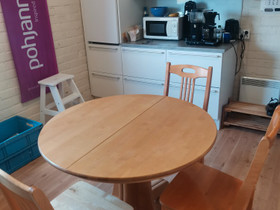 Pöytä + tuolit, Pöydät ja tuolit, Sisustus ja huonekalut, Kurikka, Tori.fi