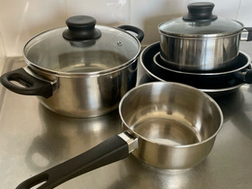 Keittoastiasetti (Cookware set), Keittiövälineet, Keittiötarvikkeet ja astiat, Tampere, Tori.fi Keittoastiasetti (Cookware set), Keittiövälineet, Keittiötarvikkeet ja astiat, Tampere, Tori.fi