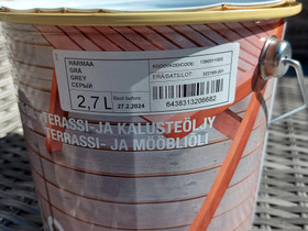 Terassi- Ja kalusteöljy - harmaa, Muu piha ja puutarha, Piha ja puutarha, Espoo, Tori.fi Terassi- Ja kalusteöljy - harmaa, Muu piha ja puutarha, Piha ja puutarha, Espoo, Tori.fi