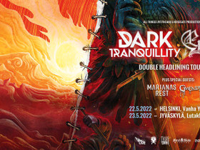 Dark Tranquility / Ensiferum, Keikat, konsertit ja tapahtumat, Matkat ja liput, Tuusula, Tori.fi Dark Tranquility / Ensiferum, Keikat, konsertit ja tapahtumat, Matkat ja liput, Tuusula, Tori.fi