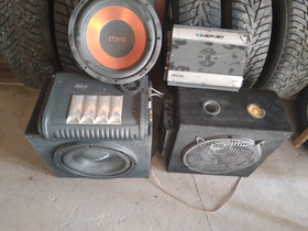 3x12" ja 3x vahvaria, Autostereot ja tarvikkeet, Auton varaosat ja tarvikkeet, Taivassalo, Tori.fi 3x12" ja 3x vahvaria, Autostereot ja tarvikkeet, Auton varaosat ja tarvikkeet, Taivassalo, Tori.fi