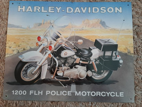 Harley Davidson metallitaulu, Muu keräily, Keräily, Pori, Tori.fi Harley Davidson metallitaulu, Muu keräily, Keräily, Pori, Tori.fi