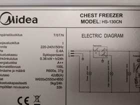 Midea arkkupakastin, Jääkaapit ja pakastimet, Kodinkoneet, Tampere, Tori.fi Midea arkkupakastin, Jääkaapit ja pakastimet, Kodinkoneet, Tampere, Tori.fi