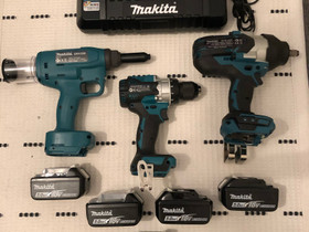 Makitan työkalupaketti, Työkalut, tikkaat ja laitteet, Rakennustarvikkeet ja työkalut, Turku, Tori.fi Makitan työkalupaketti, Työkalut, tikkaat ja laitteet, Rakennustarvikkeet ja työkalut, Turku, Tori.fi