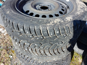 Nissan nastarenkaat peltivanteilla 4x100, Renkaat ja vanteet, Siilinjärvi, Tori.fi Nissan nastarenkaat peltivanteilla 4x100, Renkaat ja vanteet, Siilinjärvi, Tori.fi