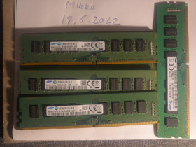 Samsung DDR4, Komponentit, Tietokoneet ja lisälaitteet, Jyväskylä, Tori.fi Samsung DDR4, Komponentit, Tietokoneet ja lisälaitteet, Jyväskylä, Tori.fi