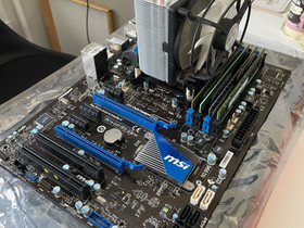 Msi emolevy i7 2600k 16gb muistit ja tornijäähy, Komponentit, Tietokoneet ja lisälaitteet, Tampere, Tori.fi Msi emolevy i7 2600k 16gb muistit ja tornijäähy, Komponentit, Tietokoneet ja lisälaitteet, Tampere, Tori.fi