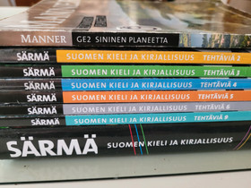 Lukiokirjat Särmät, Verso 3 ja Manner GE2, Oppikirjat, Kirjat ja lehdet, Äänekoski, Tori.fi