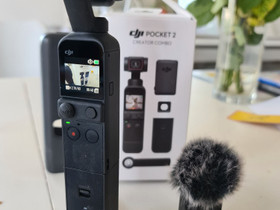 DJI Pocket 2 Creator combo, Kamerat, Kamerat ja valokuvaus, Pirkkala, Tori.fi DJI Pocket 2 Creator combo, Kamerat, Kamerat ja valokuvaus, Pirkkala, Tori.fi
