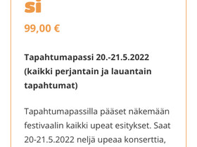 Beatles Weekend tapahtumapassi pe-la, Keikat, konsertit ja tapahtumat, Matkat ja liput, Espoo, Tori.fi Beatles Weekend tapahtumapassi pe-la, Keikat, konsertit ja tapahtumat, Matkat ja liput, Espoo, Tori.fi