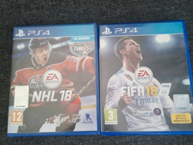 Ps4 FIFA 18 JA NHL 19 PELIT, Pelikonsolit ja pelaaminen, Viihde-elektroniikka, Tampere, Tori.fi Ps4 FIFA 18 JA NHL 19 PELIT, Pelikonsolit ja pelaaminen, Viihde-elektroniikka, Tampere, Tori.fi
