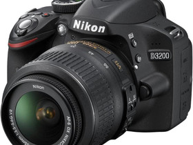 Nikon D3200 objektiivi, Objektiivit, Kamerat ja valokuvaus, Mikkeli, Tori.fi