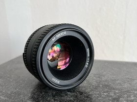 Nikon Nikkor AF 50mm f1.8 D, Objektiivit, Kamerat ja valokuvaus, Turku, Tori.fi Nikon Nikkor AF 50mm f1.8 D, Objektiivit, Kamerat ja valokuvaus, Turku, Tori.fi