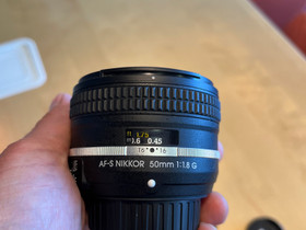 Nikon AF-S Nikkor 50mm 1.8G, Objektiivit, Kamerat ja valokuvaus, Kirkkonummi, Tori.fi Nikon AF-S Nikkor 50mm 1.8G, Objektiivit, Kamerat ja valokuvaus, Kirkkonummi, Tori.fi