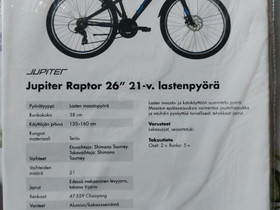 Jupiter Climber 26" maastopyörä, Maastopyörät, Polkupyörät ja pyöräily, Rovaniemi, Tori.fi Jupiter Climber 26" maastopyörä, Maastopyörät, Polkupyörät ja pyöräily, Rovaniemi, Tori.fi
