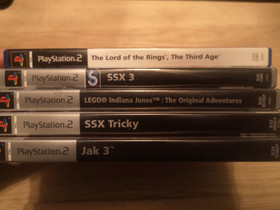 PS2 pelit 5kpl, Pelikonsolit ja pelaaminen, Viihde-elektroniikka, Tampere, Tori.fi PS2 pelit 5kpl, Pelikonsolit ja pelaaminen, Viihde-elektroniikka, Tampere, Tori.fi