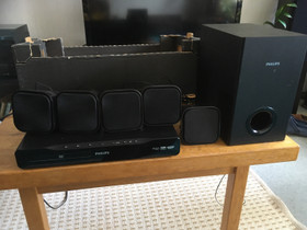 Philips 5.1 surround-kaiutinjärjestelmä, Kotiteatterit ja DVD-laitteet, Viihde-elektroniikka, Kouvola, Tori.fi Philips 5.1 surround-kaiutinjärjestelmä, Kotiteatterit ja DVD-laitteet, Viihde-elektroniikka, Kouvola, Tori.fi