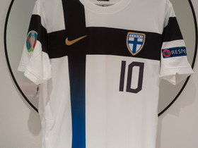 Huuhkajat pelipaita Pukki #10, Jalkapallo, Urheilu ja ulkoilu, Espoo, Tori.fi Huuhkajat pelipaita Pukki #10, Jalkapallo, Urheilu ja ulkoilu, Espoo, Tori.fi