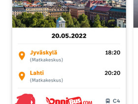 Onnibus matkaliput, Matkat, risteilyt ja lentoliput, Matkat ja liput, Jyväskylä, Tori.fi Onnibus matkaliput, Matkat, risteilyt ja lentoliput, Matkat ja liput, Jyväskylä, Tori.fi