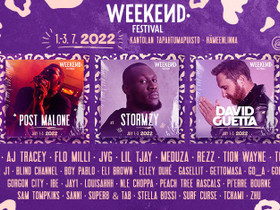 Weekend Festival 3pvän lippu, Keikat, konsertit ja tapahtumat, Matkat ja liput, Hämeenlinna, Tori.fi Weekend Festival 3pvän lippu, Keikat, konsertit ja tapahtumat, Matkat ja liput, Hämeenlinna, Tori.fi