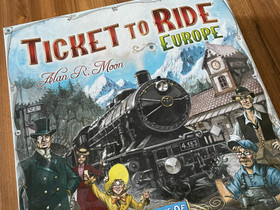 Ticket to ride Europe peli, Pelit ja muut harrastukset, Turku, Tori.fi Ticket to ride Europe peli, Pelit ja muut harrastukset, Turku, Tori.fi