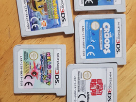 5kpl Nintendo 3ds peliä, Pelikonsolit ja pelaaminen, Viihde-elektroniikka, Pori, Tori.fi 5kpl Nintendo 3ds peliä, Pelikonsolit ja pelaaminen, Viihde-elektroniikka, Pori, Tori.fi