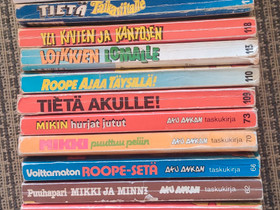 Nippu vanhoja Aku ankan taskukirjoja (20kpl), Sarjakuvat, Kirjat ja lehdet, Tampere, Tori.fi Nippu vanhoja Aku ankan taskukirjoja (20kpl), Sarjakuvat, Kirjat ja lehdet, Tampere, Tori.fi