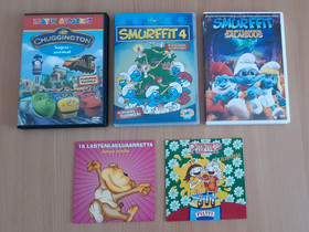 Lasten DVD:t ja CD:t 5kpl, Muut lastentarvikkeet, Lastentarvikkeet ja lelut, Teuva, Tori.fi