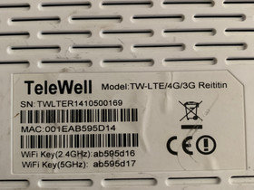 TeleWall 4G/3G reititin, Verkkotuotteet, Tietokoneet ja lisälaitteet, Uusikaupunki, Tori.fi TeleWall 4G/3G reititin, Verkkotuotteet, Tietokoneet ja lisälaitteet, Uusikaupunki, Tori.fi