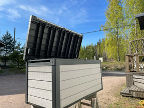 Harmaa säilytysarkku / pehmusteboxi, Muu piha ja puutarha, Piha ja puutarha, Loppi, Tori.fi Harmaa säilytysarkku / pehmusteboxi, Muu piha ja puutarha, Piha ja puutarha, Loppi, Tori.fi