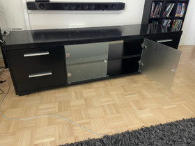 Musta tv-taso, Hyllyt ja säilytys, Sisustus ja huonekalut, Kempele, Tori.fi Musta tv-taso, Hyllyt ja säilytys, Sisustus ja huonekalut, Kempele, Tori.fi