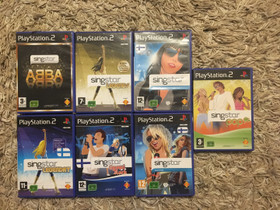 Singstar ps2-pelejä, Pelikonsolit ja pelaaminen, Viihde-elektroniikka, Kotka, Tori.fi Singstar ps2-pelejä, Pelikonsolit ja pelaaminen, Viihde-elektroniikka, Kotka, Tori.fi