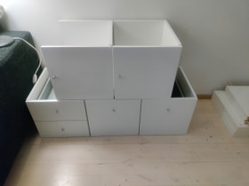 Ikean Expedit/Kallax kaappeja + laatikosto, Hyllyt ja säilytys, Sisustus ja huonekalut, Vantaa, Tori.fi Ikean Expedit/Kallax kaappeja + laatikosto, Hyllyt ja säilytys, Sisustus ja huonekalut, Vantaa, Tori.fi