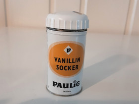 Vanilliinisokeri maustepurkki, Paulig, Muu keräily, Keräily, Muhos, Tori.fi Vanilliinisokeri maustepurkki, Paulig, Muu keräily, Keräily, Muhos, Tori.fi