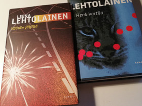 Leena Lehtolainen Väärän jäljillä ja Henkivartija, Kaunokirjallisuus, Kirjat ja lehdet, Joutsa, Tori.fi Leena Lehtolainen Väärän jäljillä ja Henkivartija, Kaunokirjallisuus, Kirjat ja lehdet, Joutsa, Tori.fi