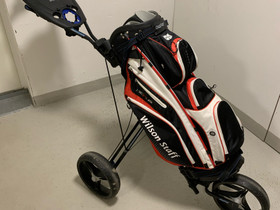 Wilson staff Nexus + bagboy kärry, Golf, Urheilu ja ulkoilu, Tampere, Tori.fi Wilson staff Nexus + bagboy kärry, Golf, Urheilu ja ulkoilu, Tampere, Tori.fi