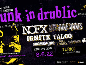 2 lippua Turun Punk in Drublic festareille VARATTU, Keikat, konsertit ja tapahtumat, Matkat ja liput, Helsinki, Tori.fi