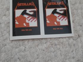 Metallica tarrat Kill 'em all, Muu musiikki ja soittimet, Musiikki ja soittimet, Tampere, Tori.fi