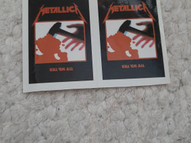 Metallica tarrat Kill 'em all, Muu musiikki ja soittimet, Musiikki ja soittimet, Tampere, Tori.fi Metallica tarrat Kill 'em all, Muu musiikki ja soittimet, Musiikki ja soittimet, Tampere, Tori.fi