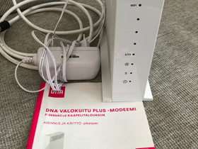 DNA Valokuitu Plus -modeemi, Verkkotuotteet, Tietokoneet ja lisälaitteet, Lahti, Tori.fi DNA Valokuitu Plus -modeemi, Verkkotuotteet, Tietokoneet ja lisälaitteet, Lahti, Tori.fi