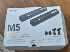 Rode M5 Matched Pair, Muu musiikki ja soittimet, Musiikki ja soittimet, Turku, Tori.fi Rode M5 Matched Pair, Muu musiikki ja soittimet, Musiikki ja soittimet, Turku, Tori.fi