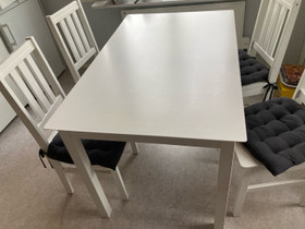 Pöytä ja 4 tuolia, Pöydät ja tuolit, Sisustus ja huonekalut, Kemi, Tori.fi