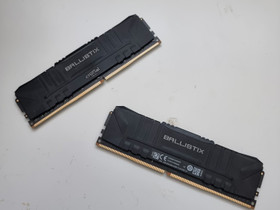 Crucial Ballistix 2666MHz 2x8gb RAM Keskusmuisti, Komponentit, Tietokoneet ja lisälaitteet, Helsinki, Tori.fi Crucial Ballistix 2666MHz 2x8gb RAM Keskusmuisti, Komponentit, Tietokoneet ja lisälaitteet, Helsinki, Tori.fi