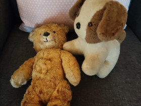 Suloiset vintage nalle ja koira, Muu keräily, Keräily, Turku, Tori.fi Suloiset vintage nalle ja koira, Muu keräily, Keräily, Turku, Tori.fi