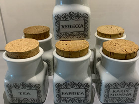 Arabia maustepurkit, Muut keittiötarvikkeet, Keittiötarvikkeet ja astiat, Tornio, Tori.fi Arabia maustepurkit, Muut keittiötarvikkeet, Keittiötarvikkeet ja astiat, Tornio, Tori.fi