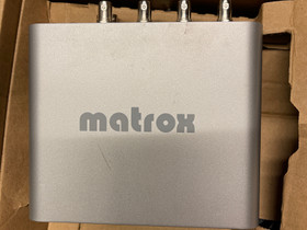 Matrox, Audio ja musiikkilaitteet, Viihde-elektroniikka, Helsinki, Tori.fi Matrox, Audio ja musiikkilaitteet, Viihde-elektroniikka, Helsinki, Tori.fi